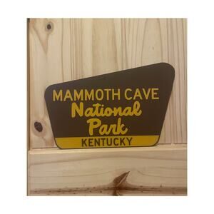 Mammoth Cave National Park Kentucky Sign Hike Trail Camp Outdoors Travel
